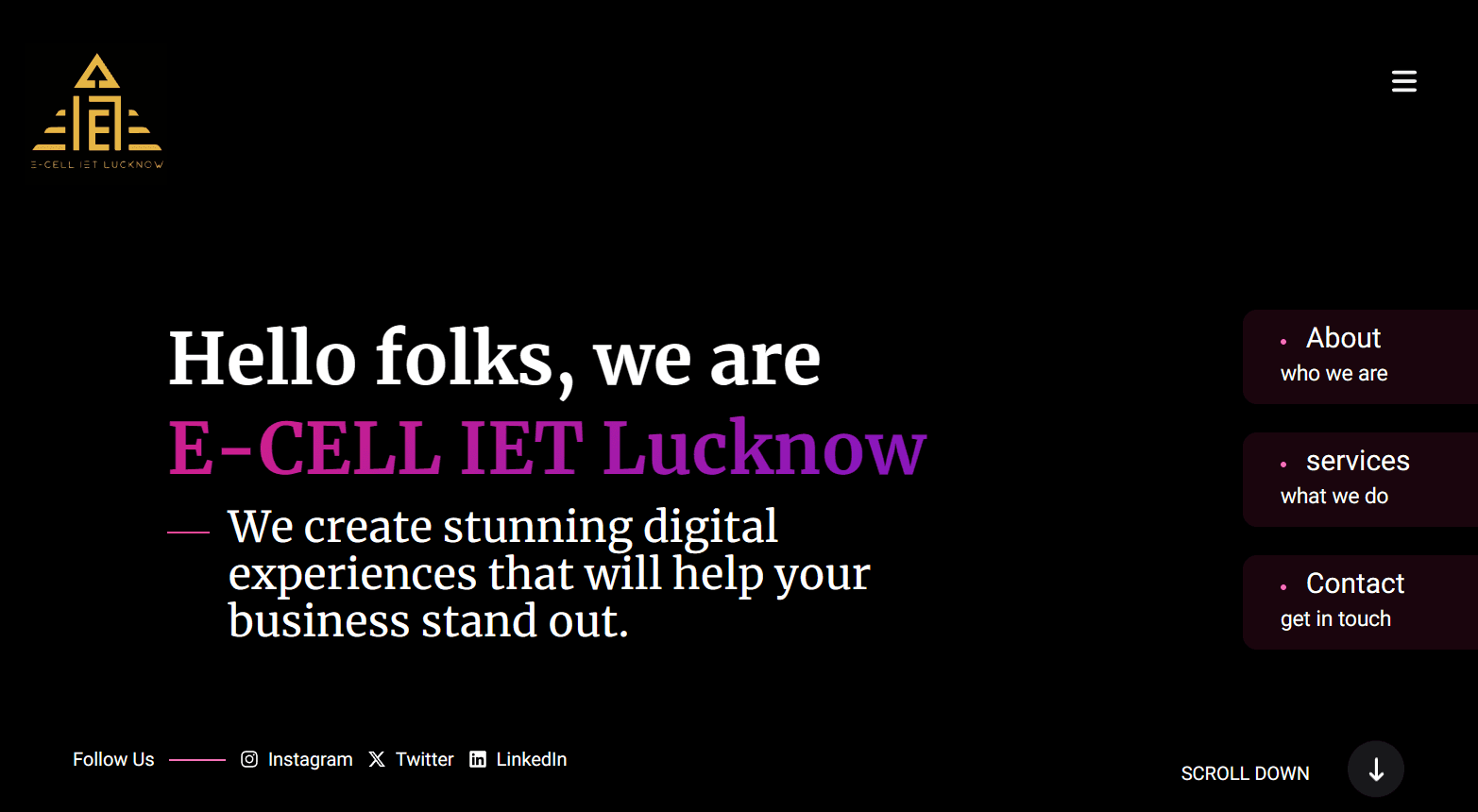 E-CELL – IET Lucknow's Official E-CELL Website